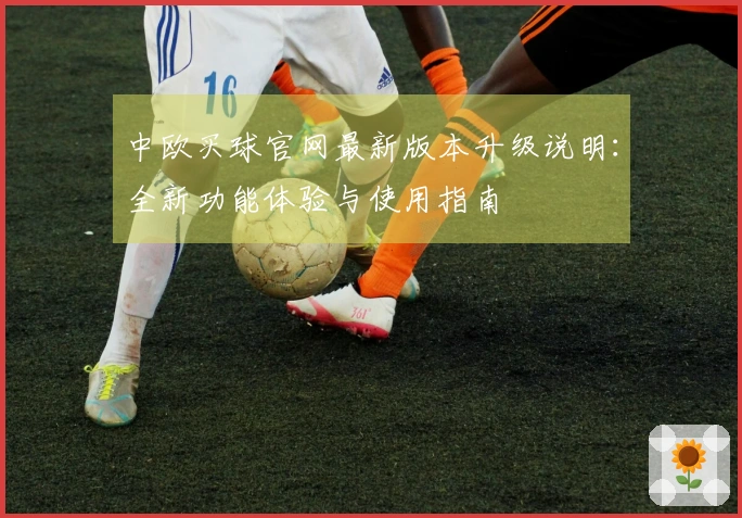 中欧买球官网最新版本升级说明：全新功能体验与使用指南