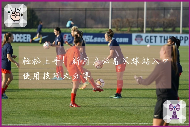 轻松上手！新用户必看买球站入口使用技巧大分享