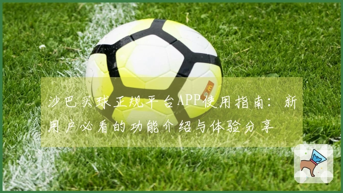 沙巴买球正规平台APP使用指南：新用户必看的功能介绍与体验分享